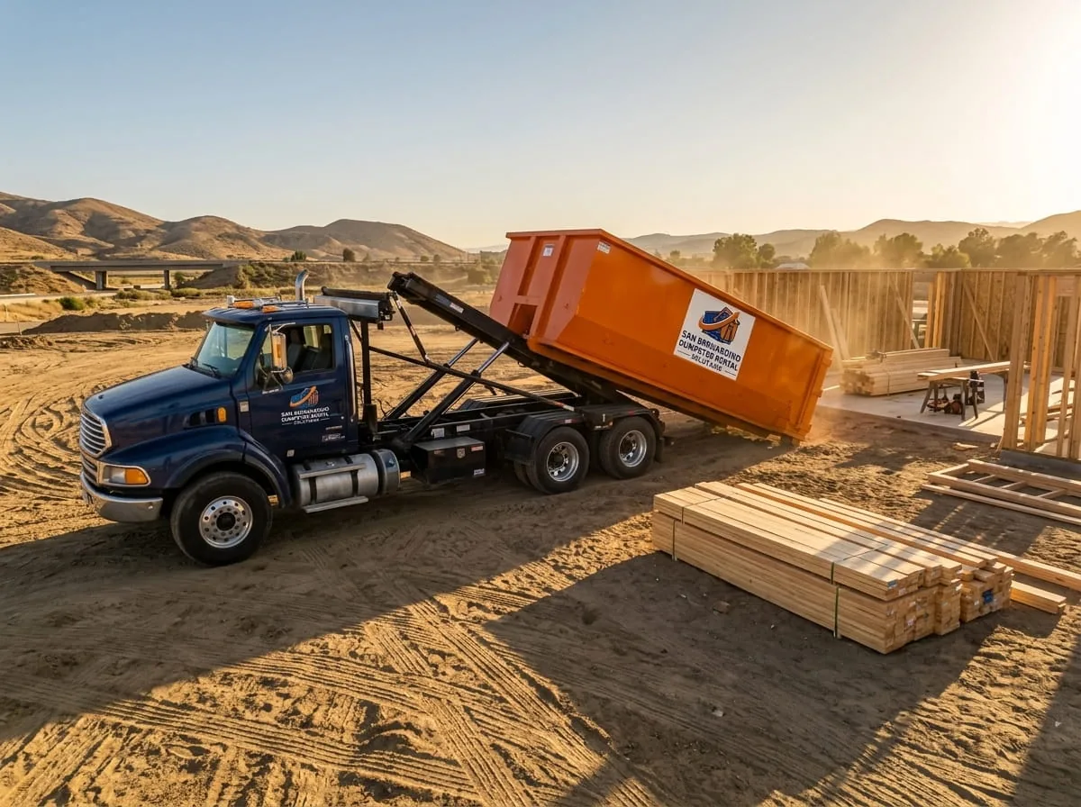 Dumpster rental in Riverside CA Roll-off dumpster rental serving Riverside, CA